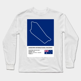 Sandown International Raceway [info] Long Sleeve T-Shirt